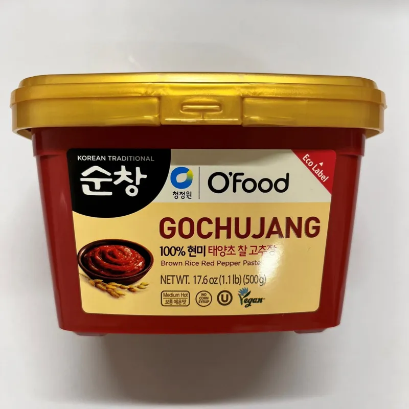 O'Food Gochujang Brown Rice Paste 500g